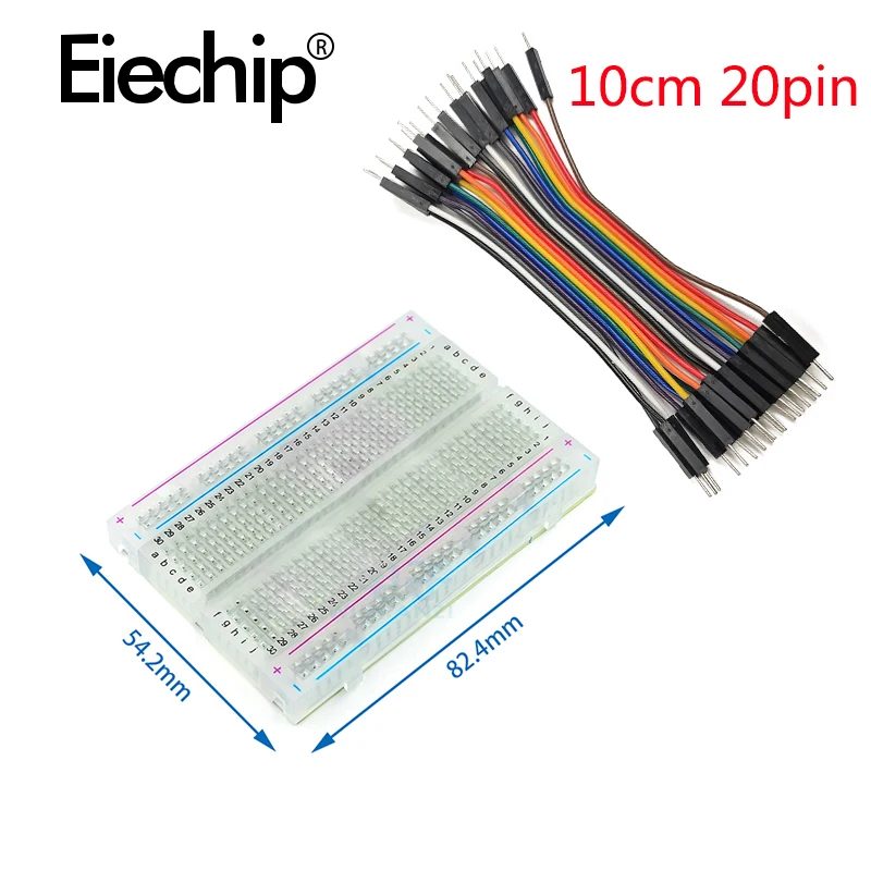 400 Points Solderless PCB Brea - Breadboard 400 Point 评论和价格