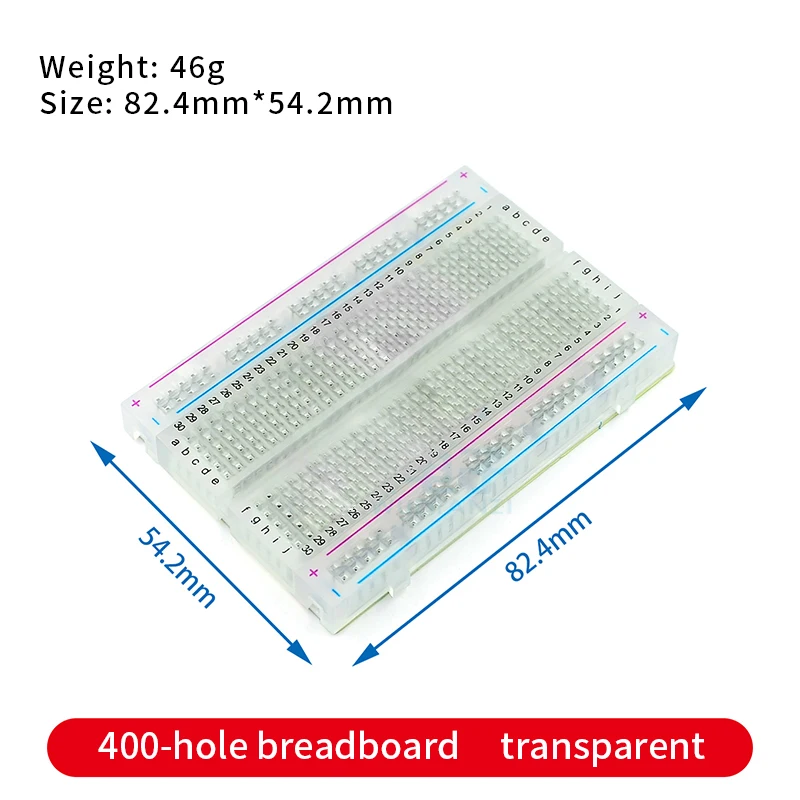 400 Points Solderless PCB Brea - Breadboard 400 Point 评论和价格