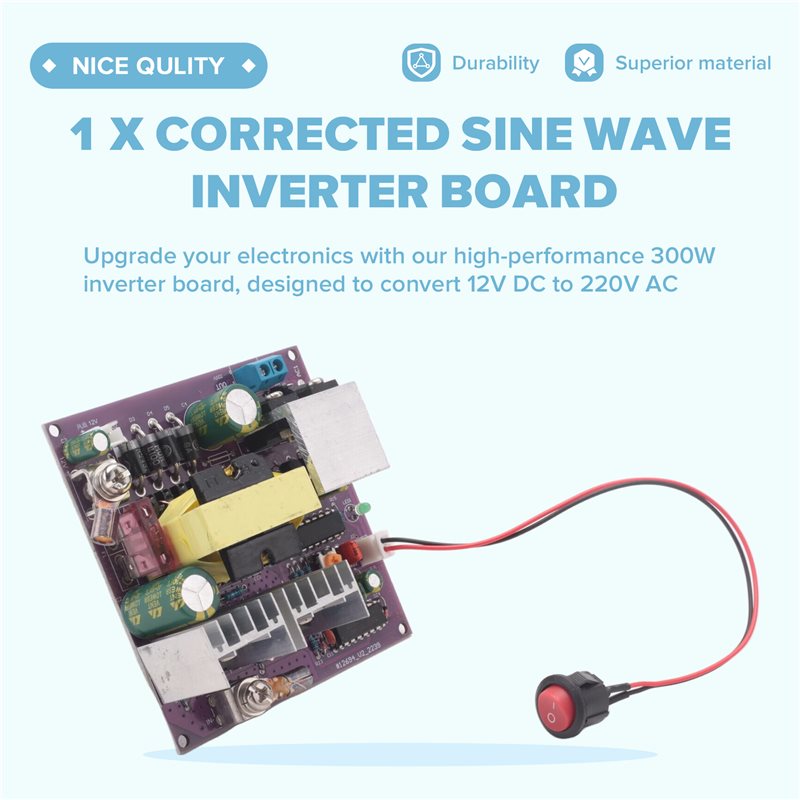 300W Corrected Sine Wave Inver - Boost Converter 评论和价格