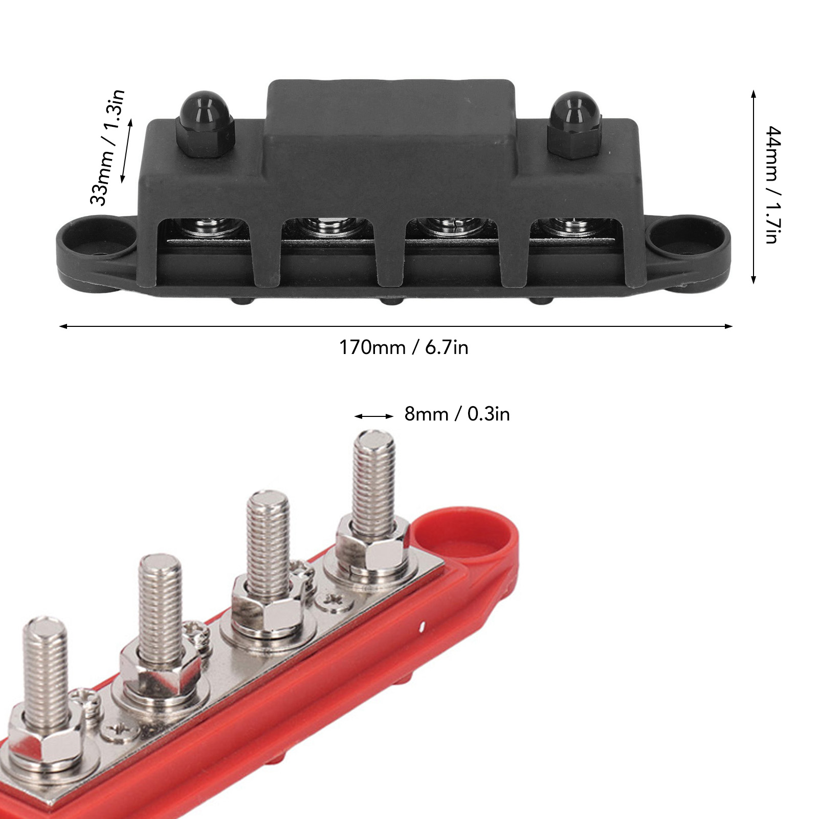 Power Distribution Block M8 Sc - Screw Terminal Block 评论和价格