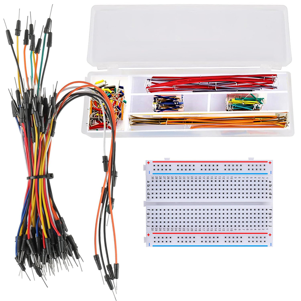 Breadboard Jumper Wire Kit wit - Breadboard 400 Point 评论和价格