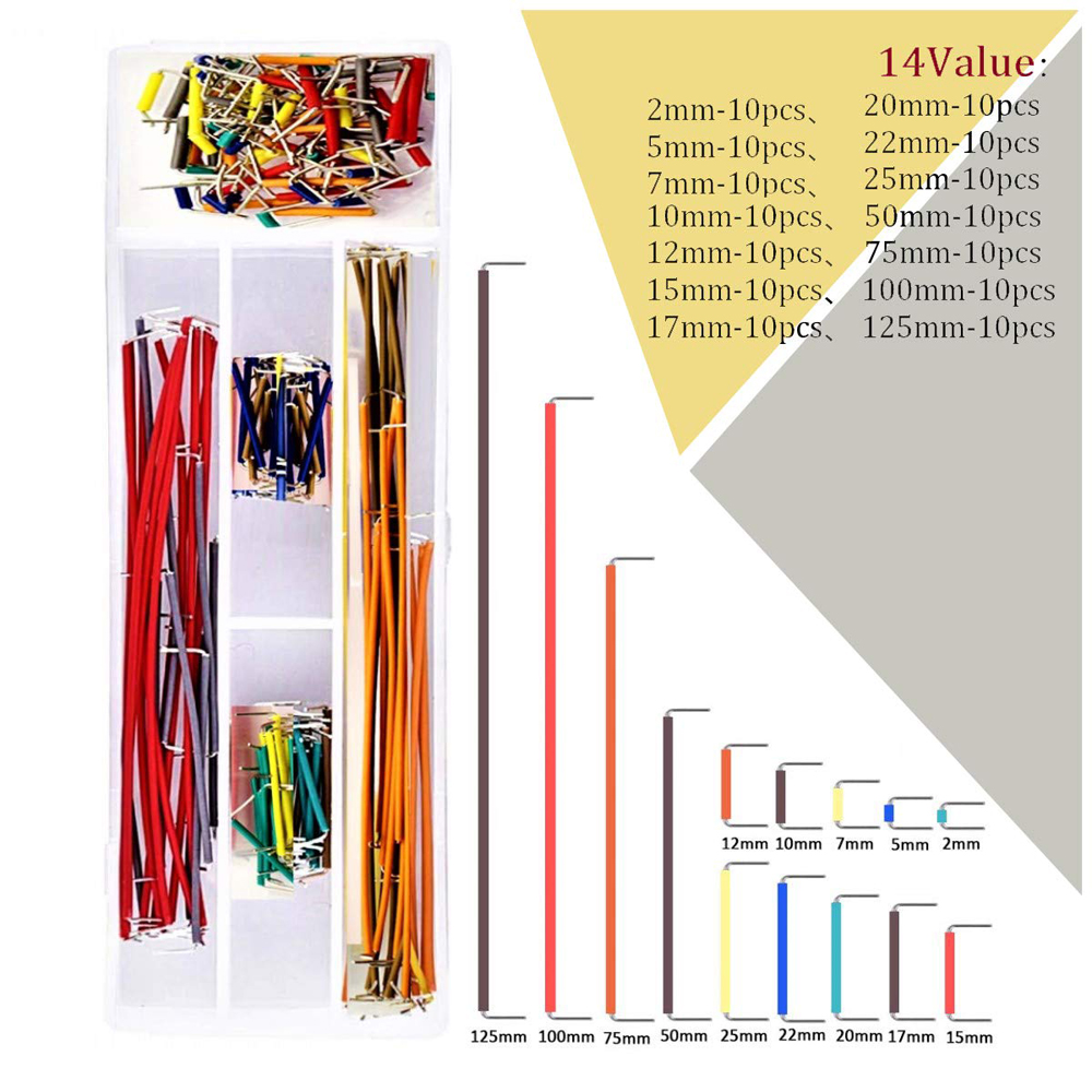 Breadboard Jumper Wire Kit wit - Breadboard 400 Point 评论和价格
