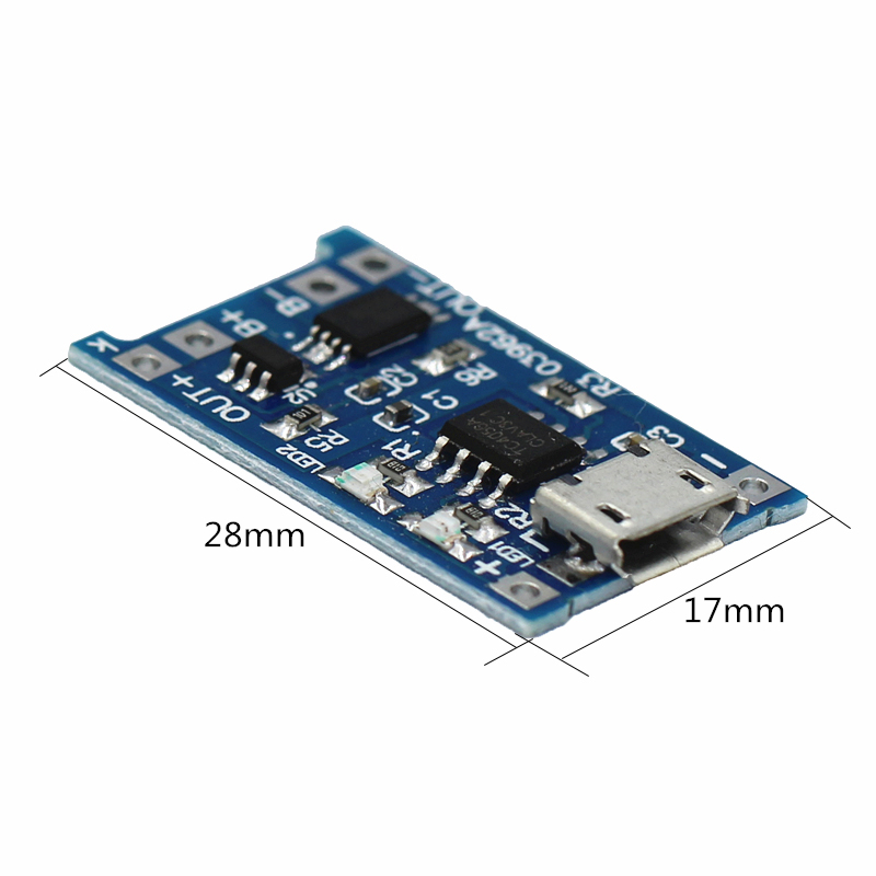5PCS Micro USB 5V 1A 18650 TP4 - Tp4056 Module 评论和价格