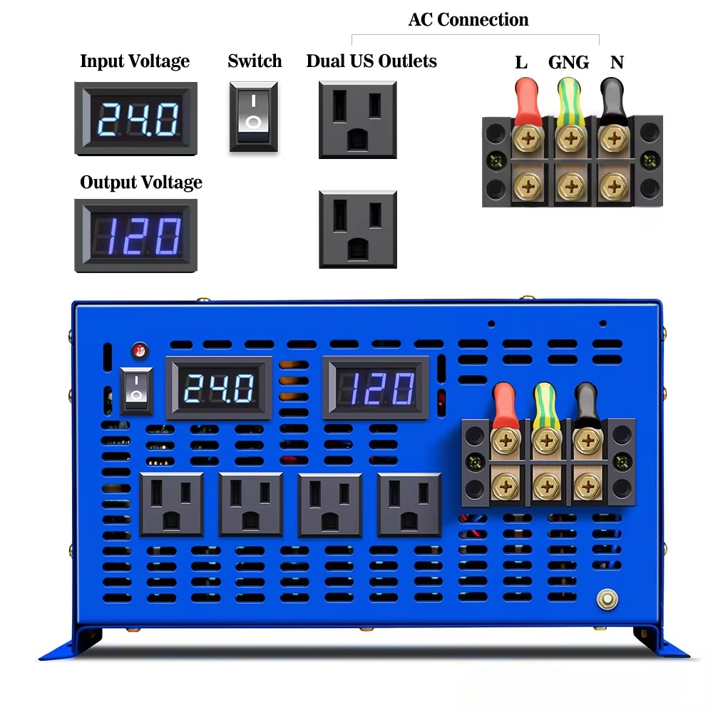 WZRLB 8000w Off Grid Power Con - Dc Dc Converter 评论和价格